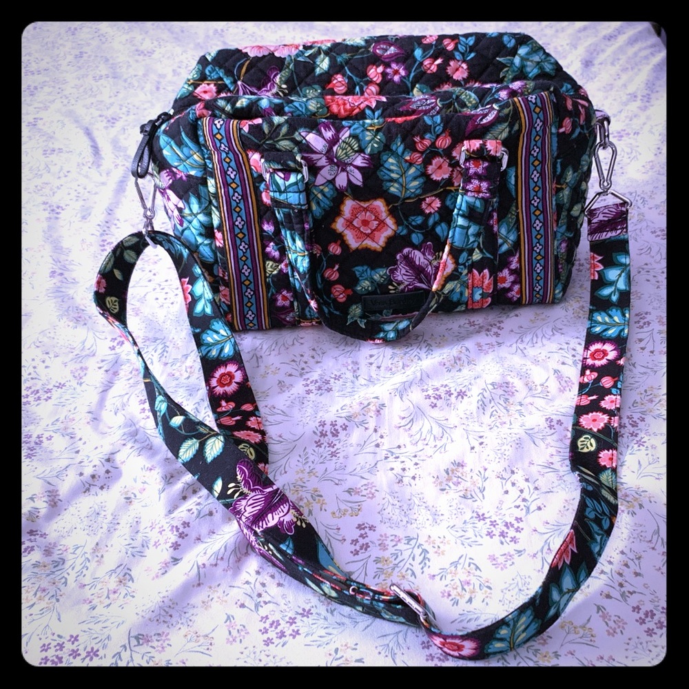 Vera Bradley Floral Satchel